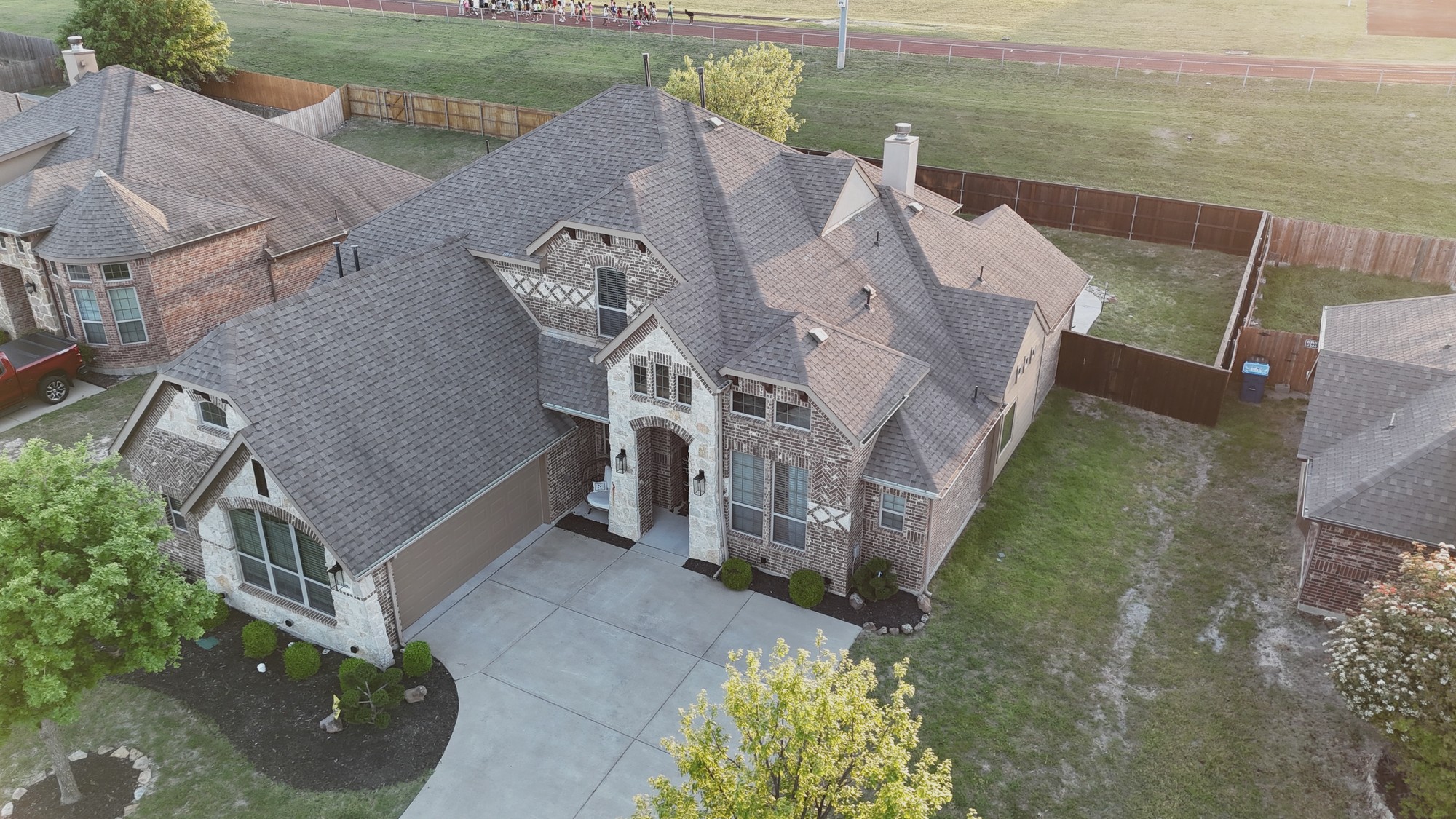 Roof before replacement