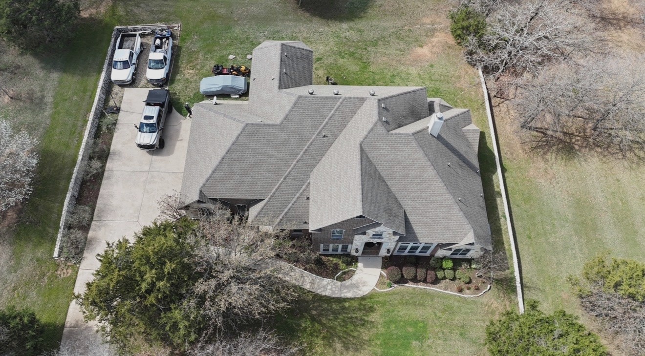 Roof before replacement