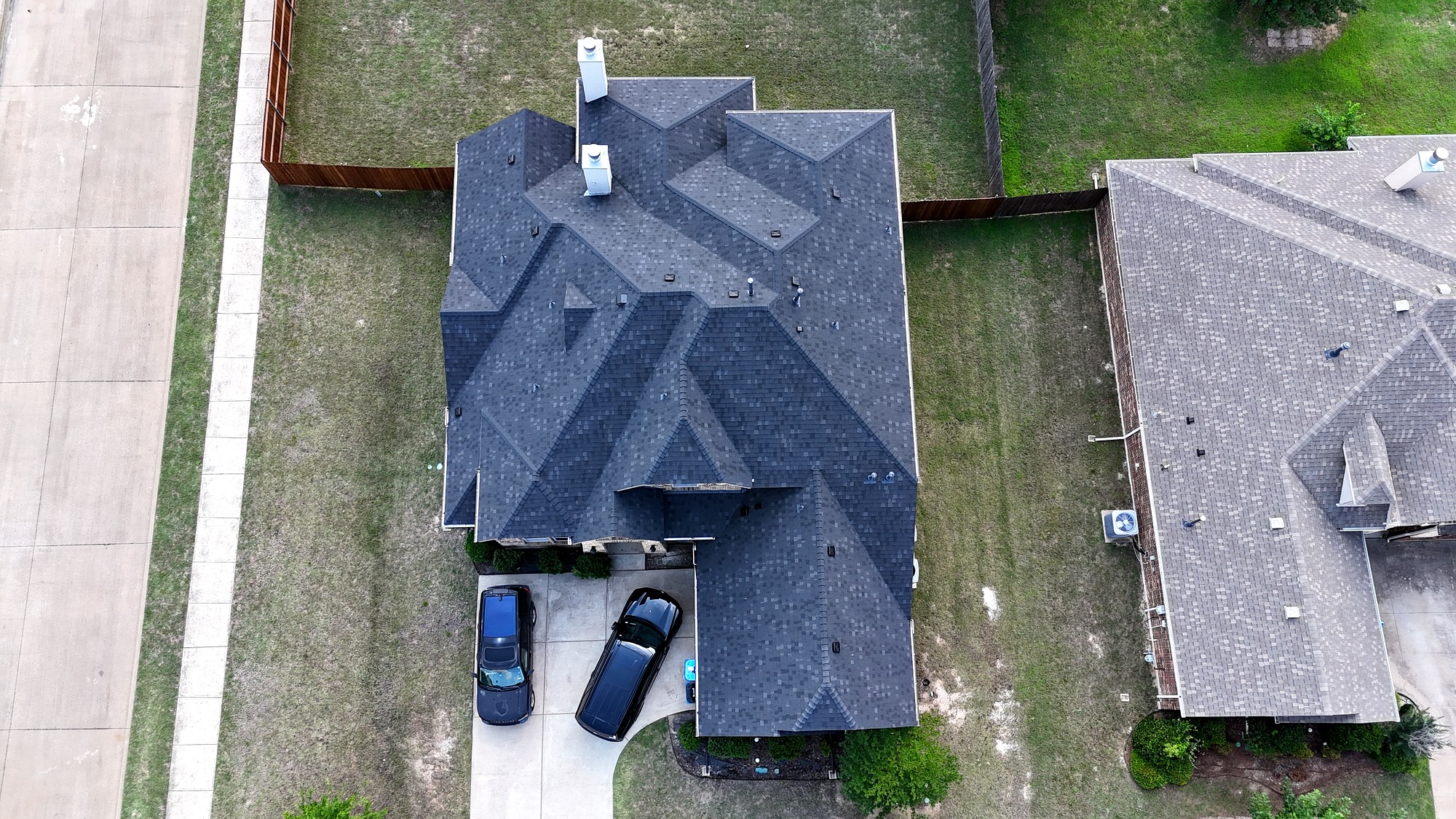 Completed roof replacement