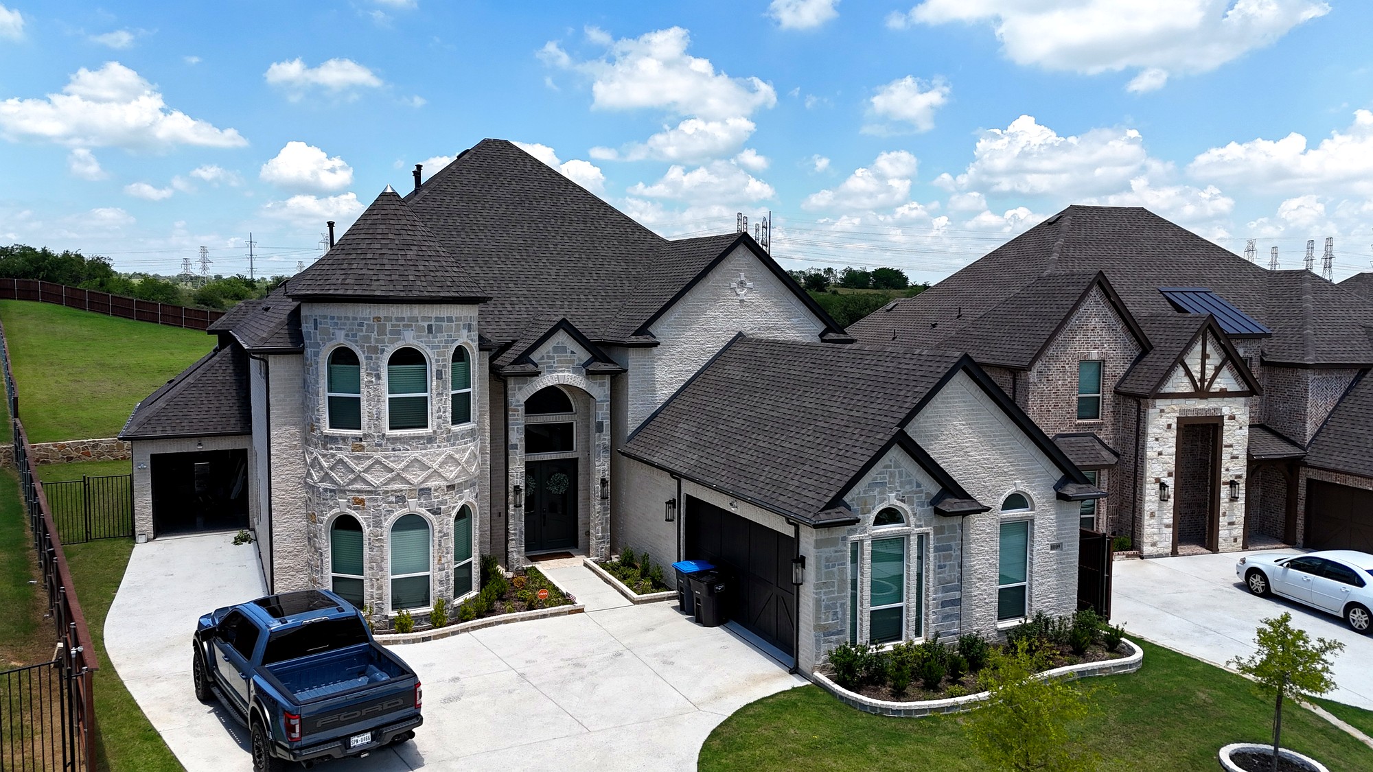 Completed roof replacement