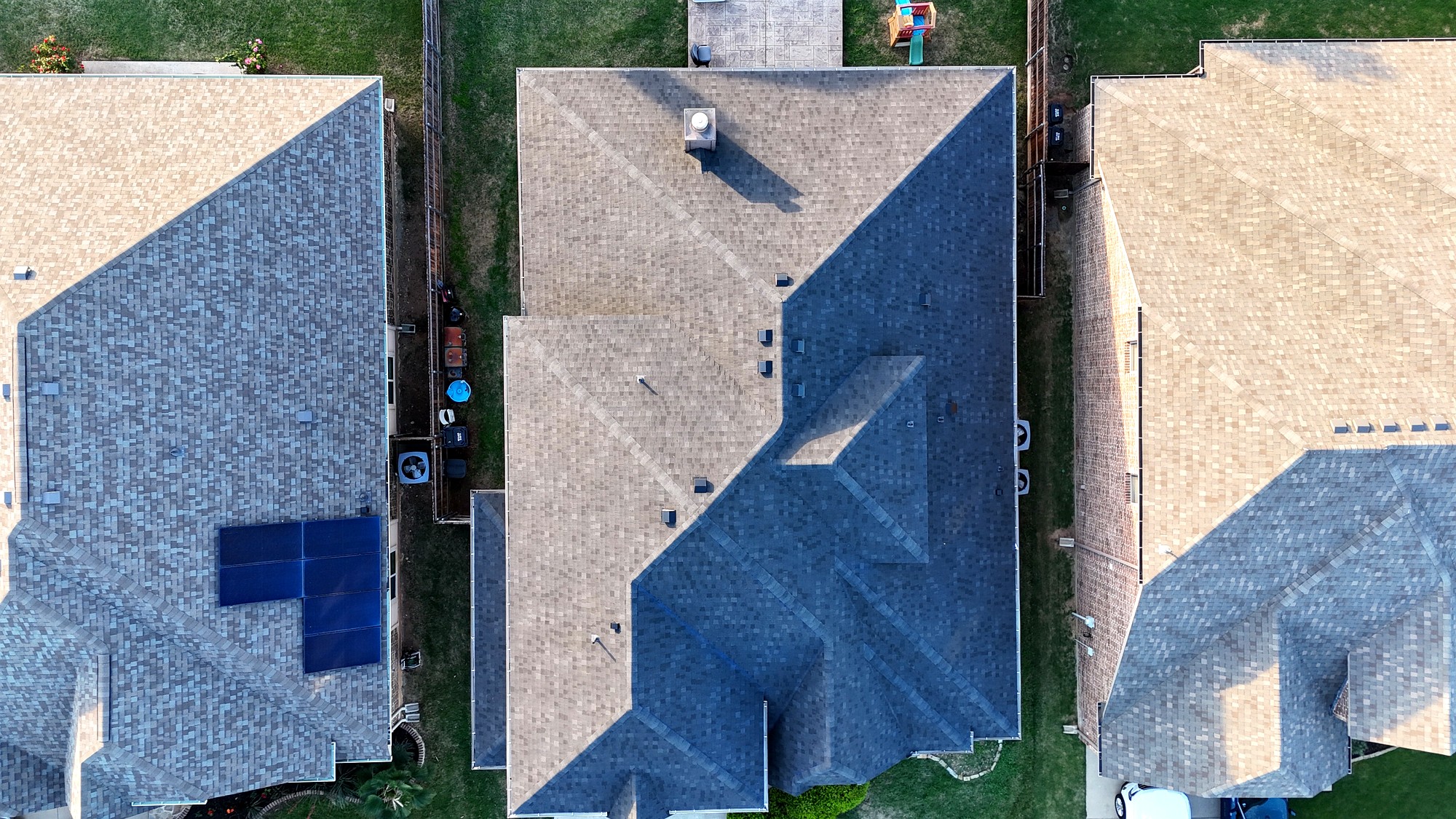 Completed roof replacement