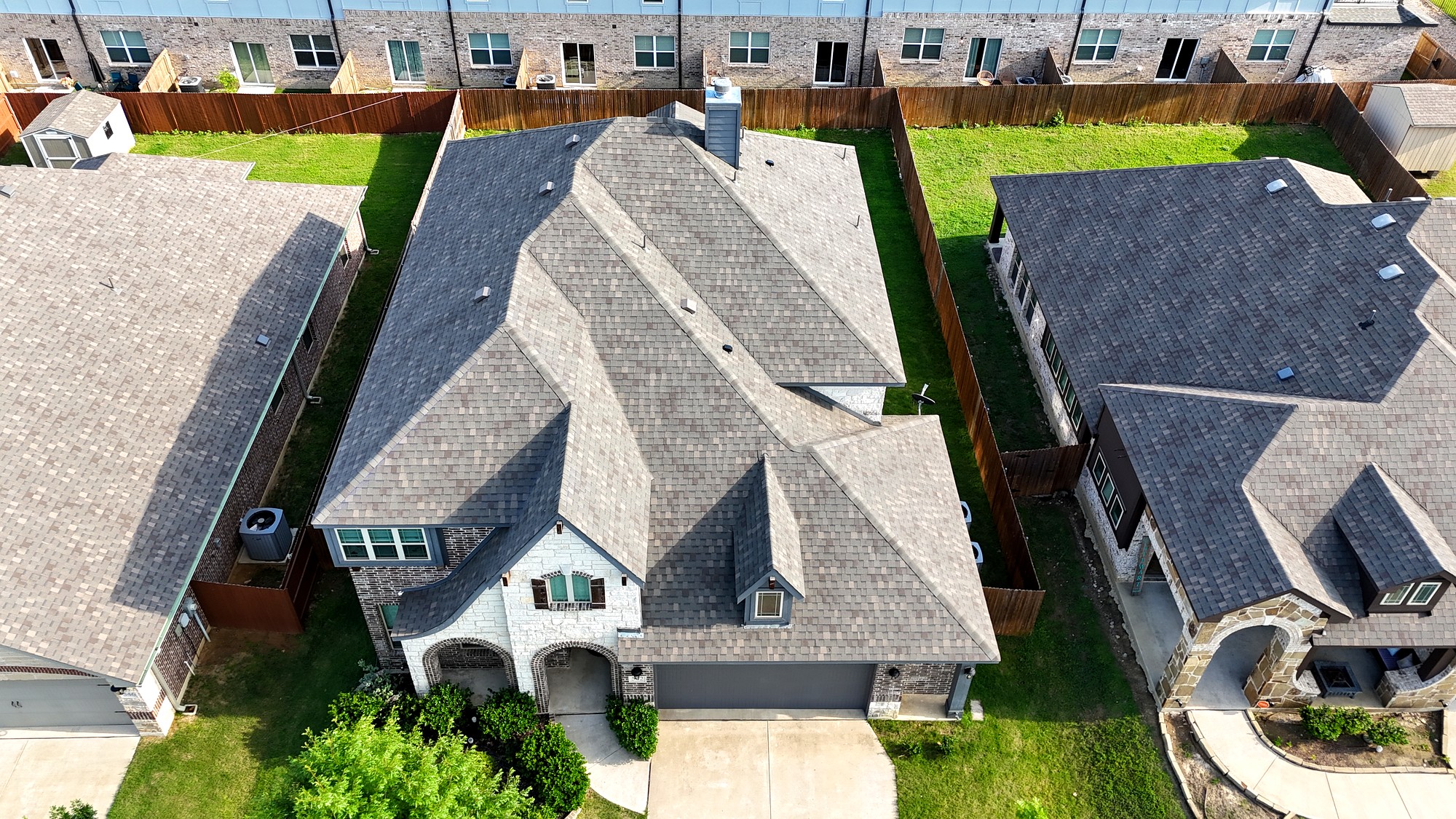 Completed roof replacement